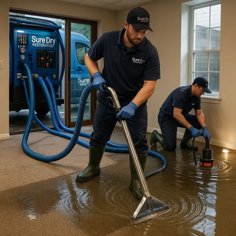 Water Extraction and Removal process in Monticello, MN